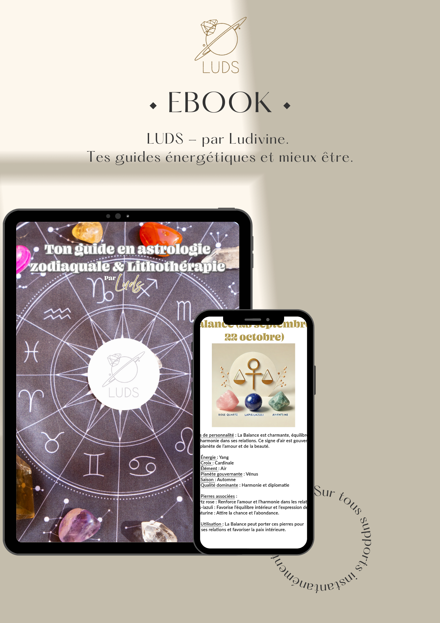 EBOOK - ton guide en astrologie zodiacale et lithothérapie