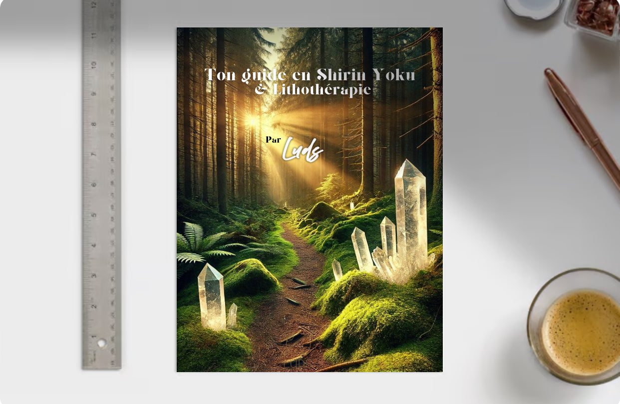 BUNDLE - Ebooks combo Shirin Yoku et Lithothérapie + Fleurs de Bach et Lithothérapie🌺🍃