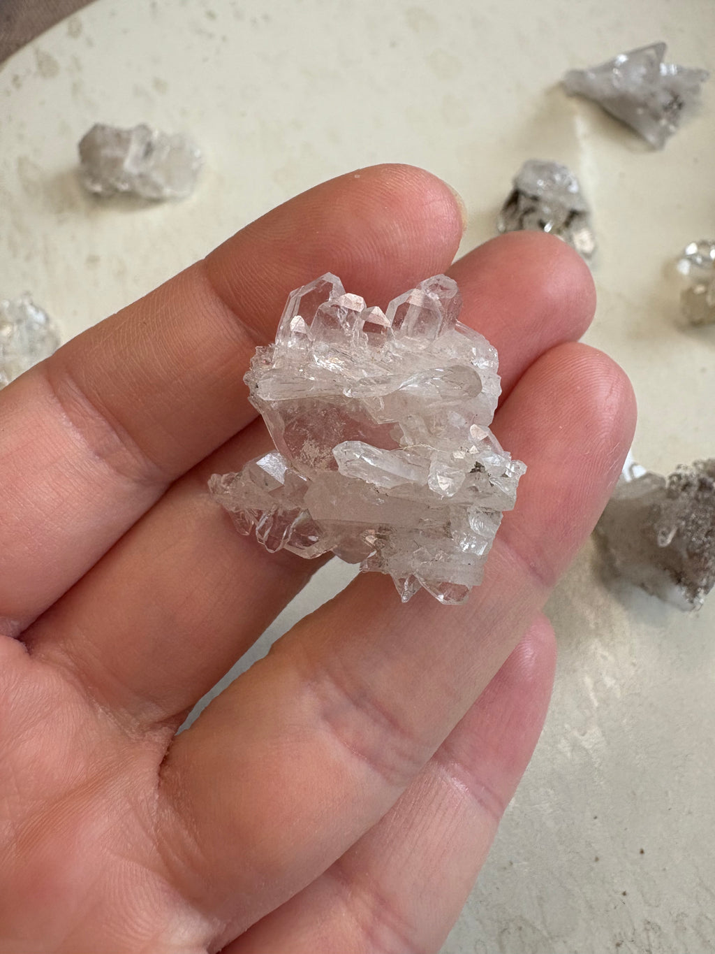 MINI à l’unité : Cristal de roche 4 - origine FRANCE