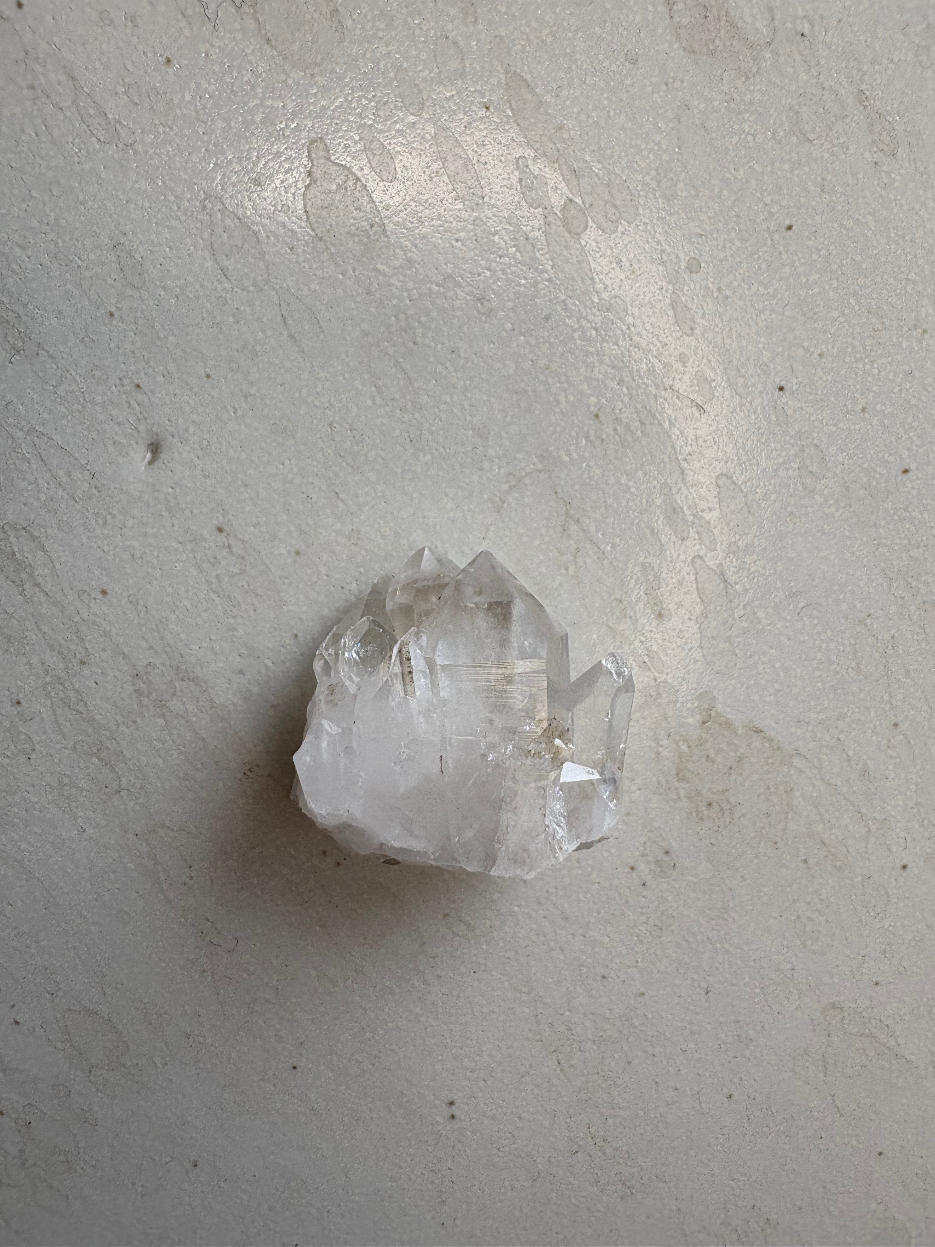 MINI à l’unité : Cristal de roche 3 - origine FRANCE