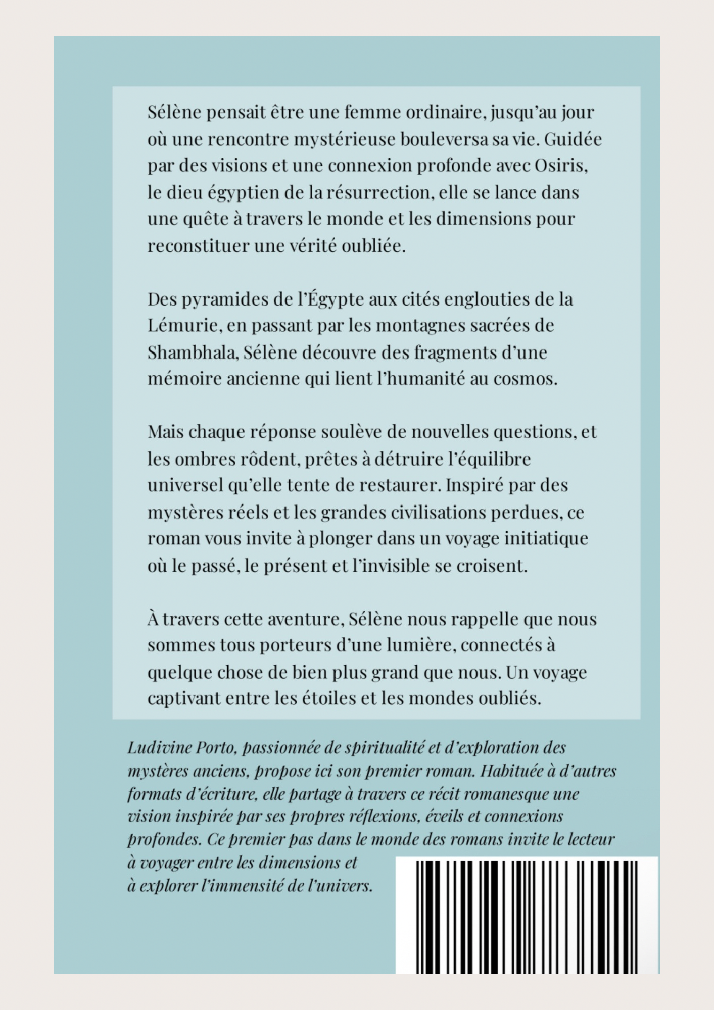 La fille d’Osiris. Les chroniques d’éveil : Osiris et les mondes perdus. Roman. Version EBOOK