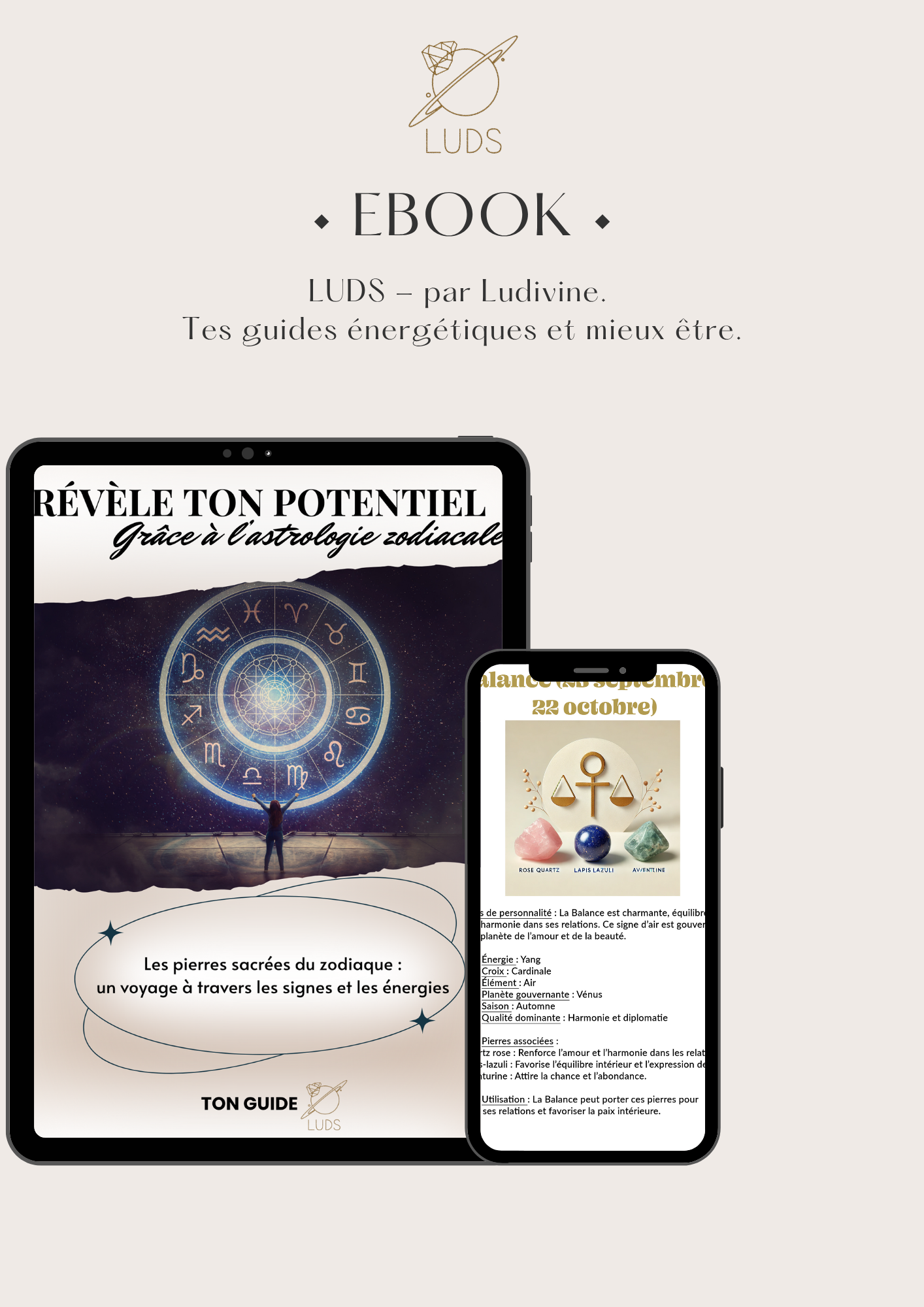 EBOOK - ton guide en astrologie zodiacale et lithothérapie