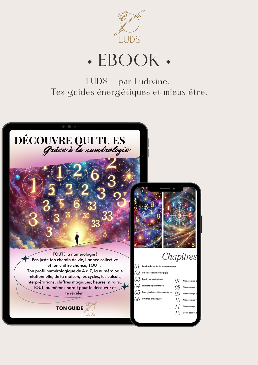 EBOOK - LUDS ton guide en numérologie complète !