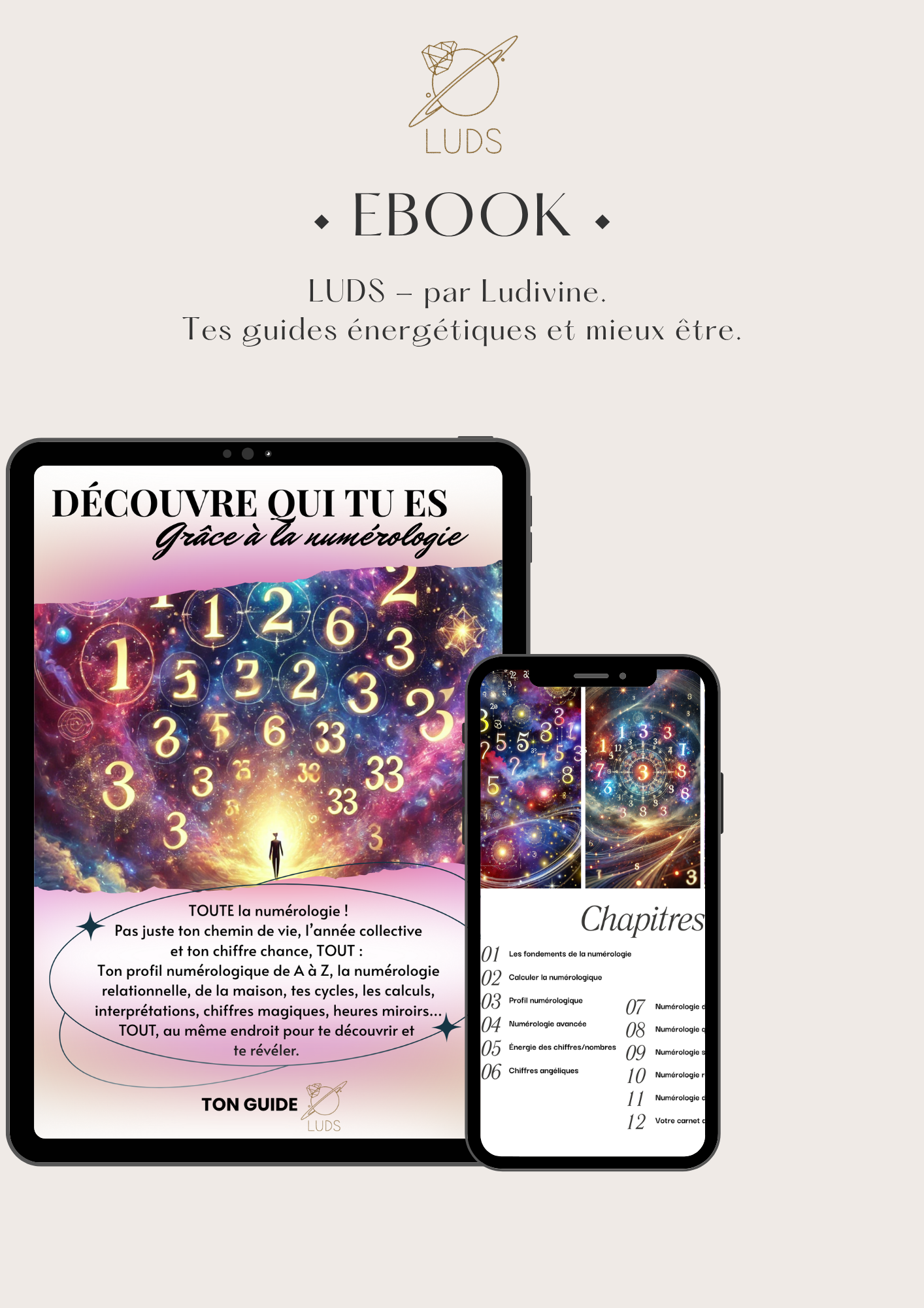 EBOOK - LUDS ton guide en numérologie complète !