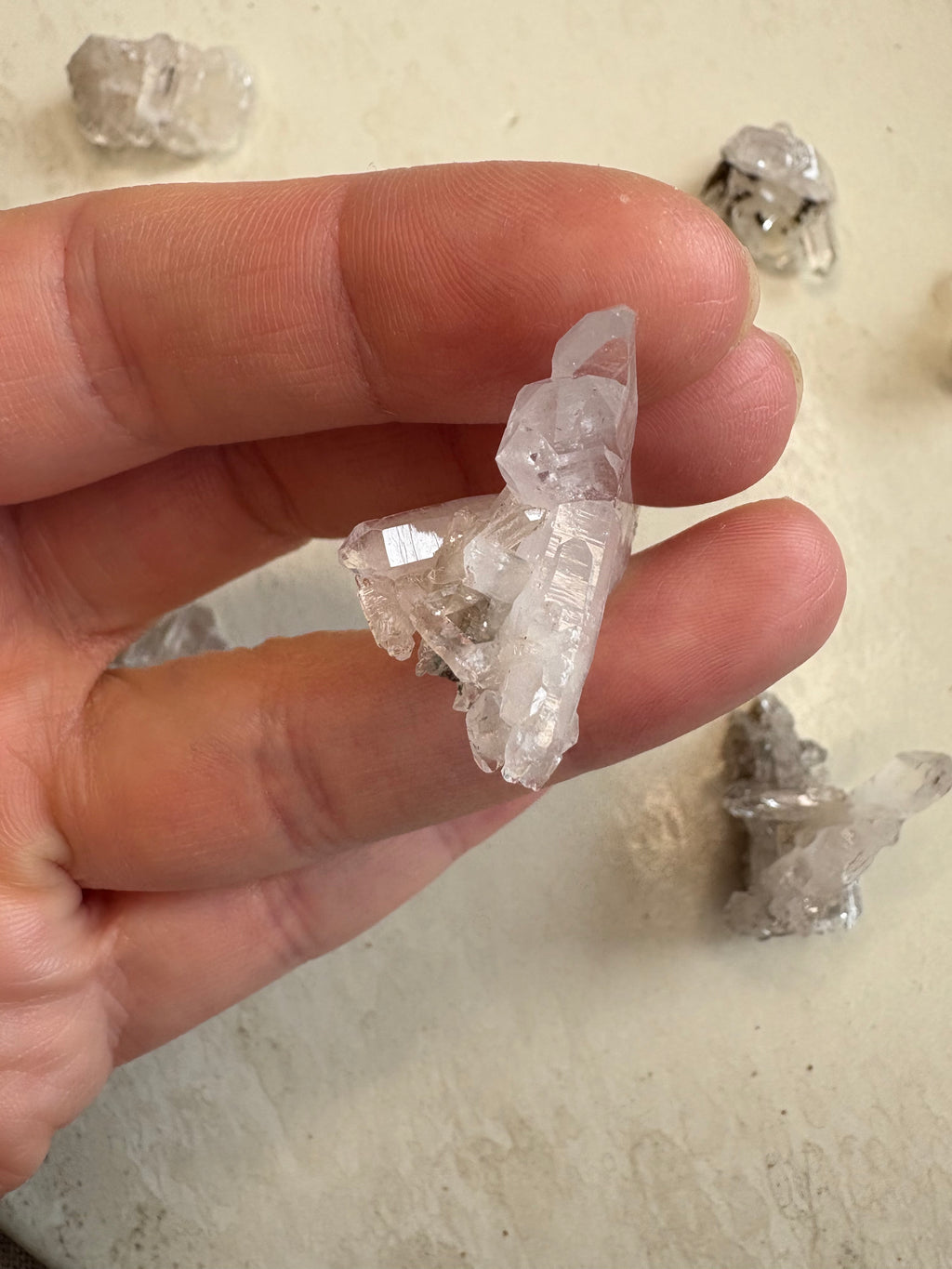 MINI à l’unité : Cristal de roche 6 - origine FRANCE