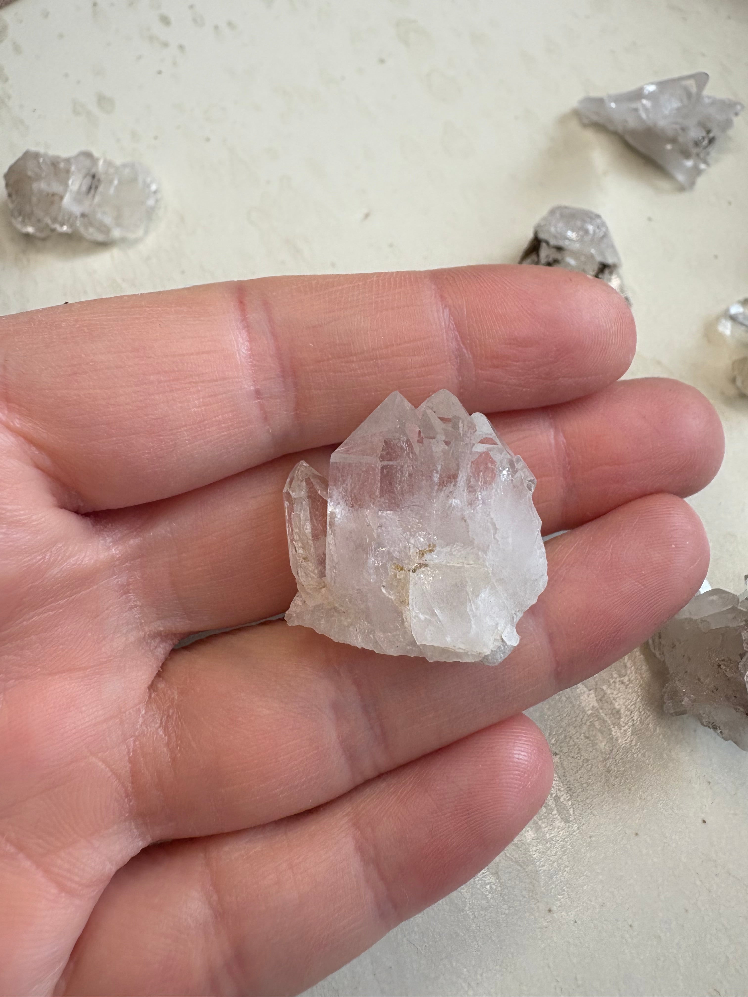 MINI à l’unité : Cristal de roche 3 - origine FRANCE