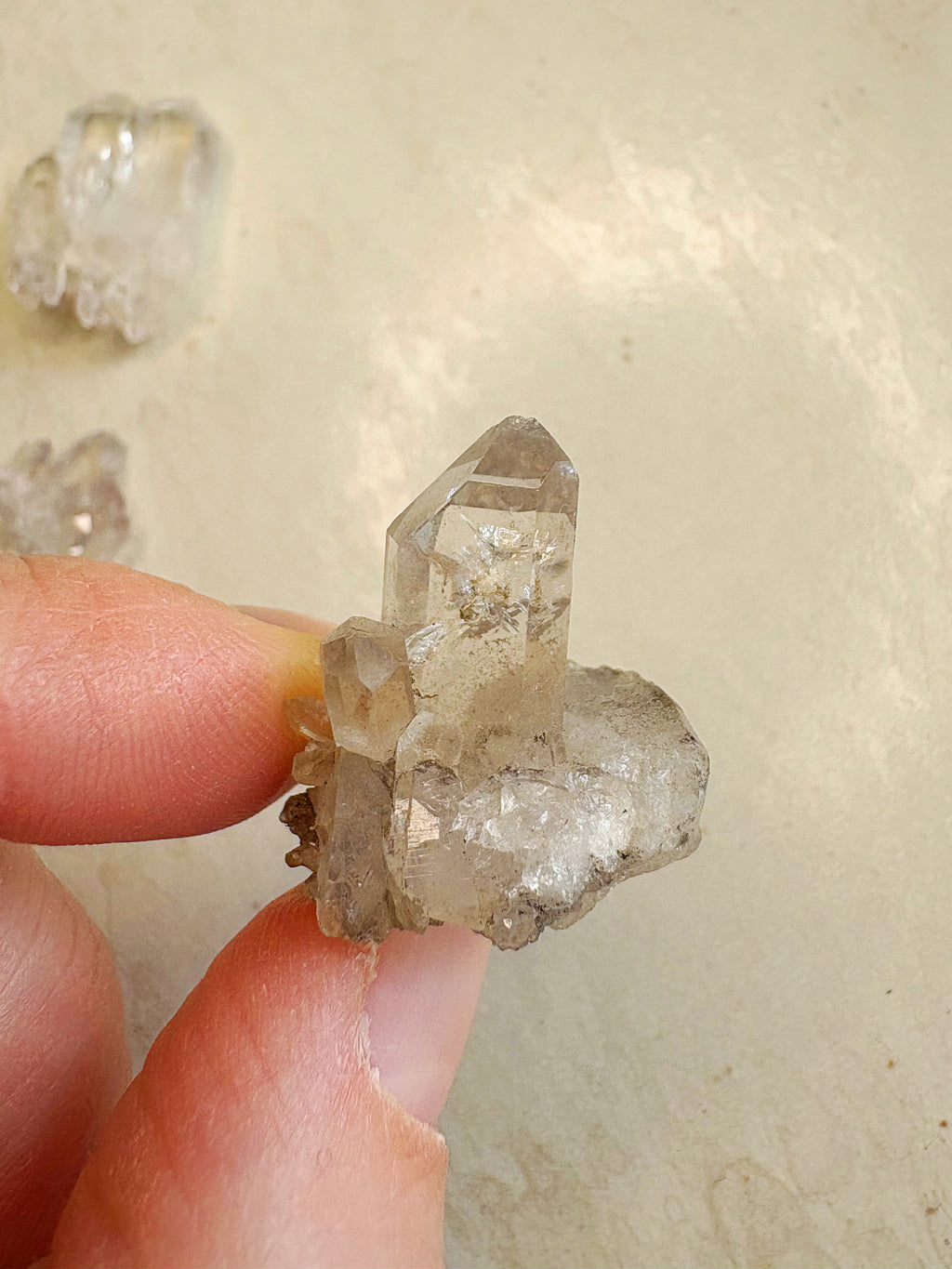 MINI à l’unité : Cristal de roche 12 - origine FRANCE