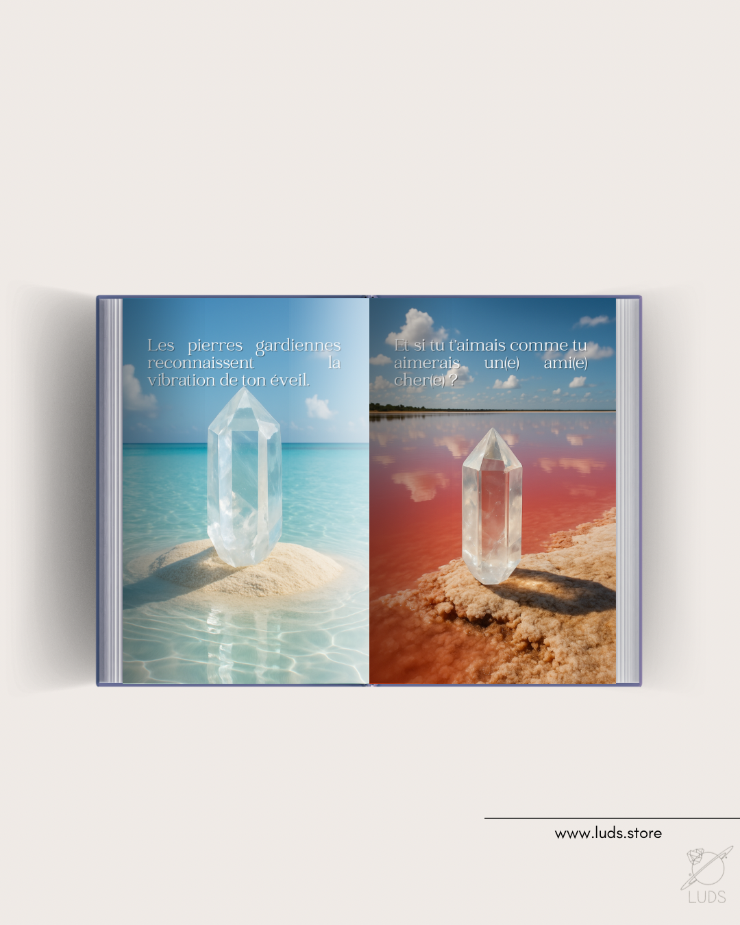 Livre-oracle Premium - « Le message du Cristal »