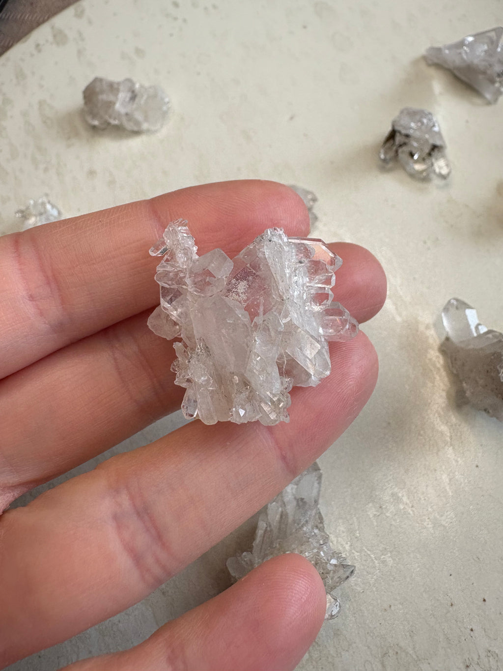 MINI à l’unité : Cristal de roche 4 - origine FRANCE