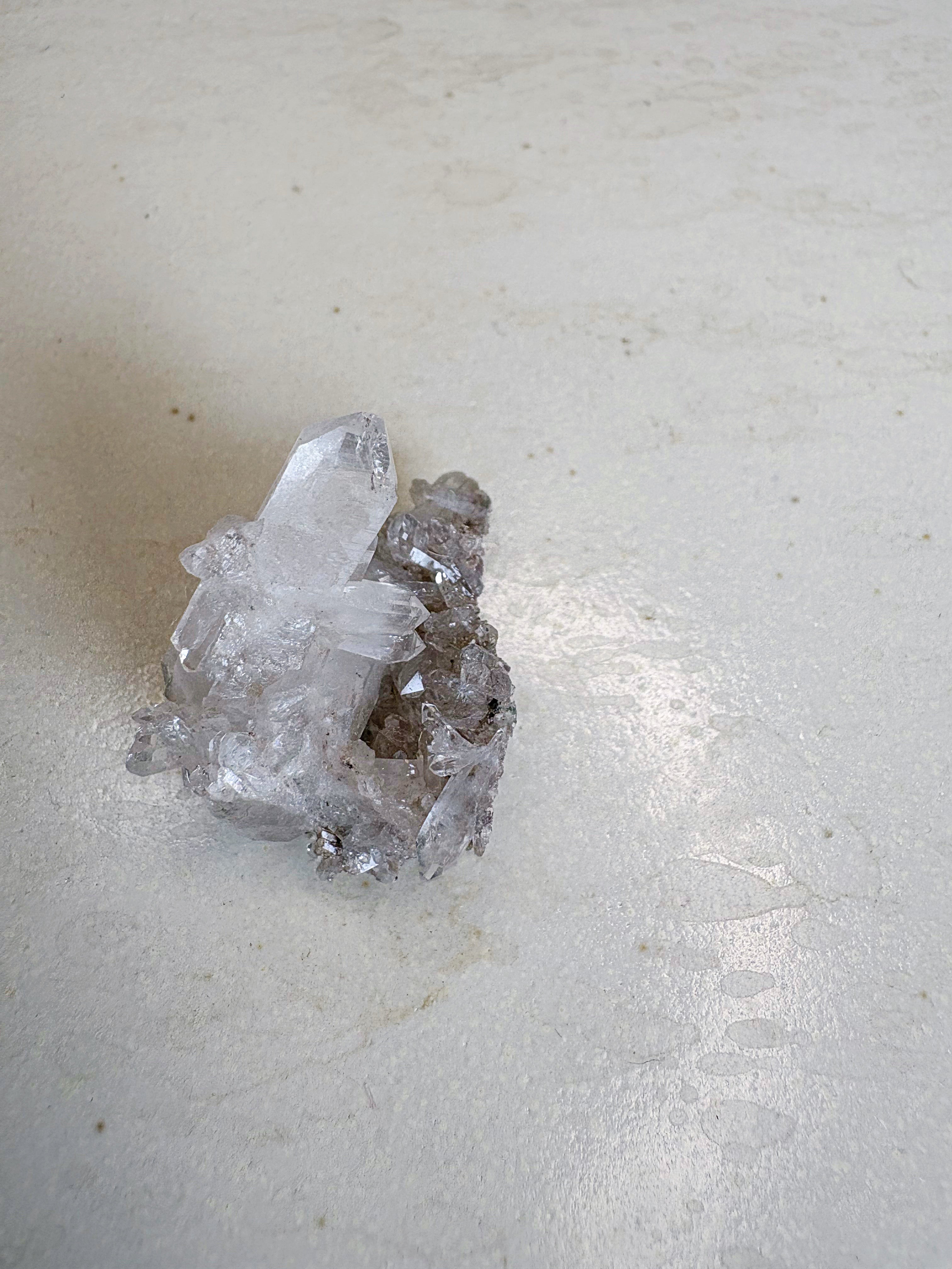 MINI à l’unité : Cristal de roche 9 - origine FRANCE