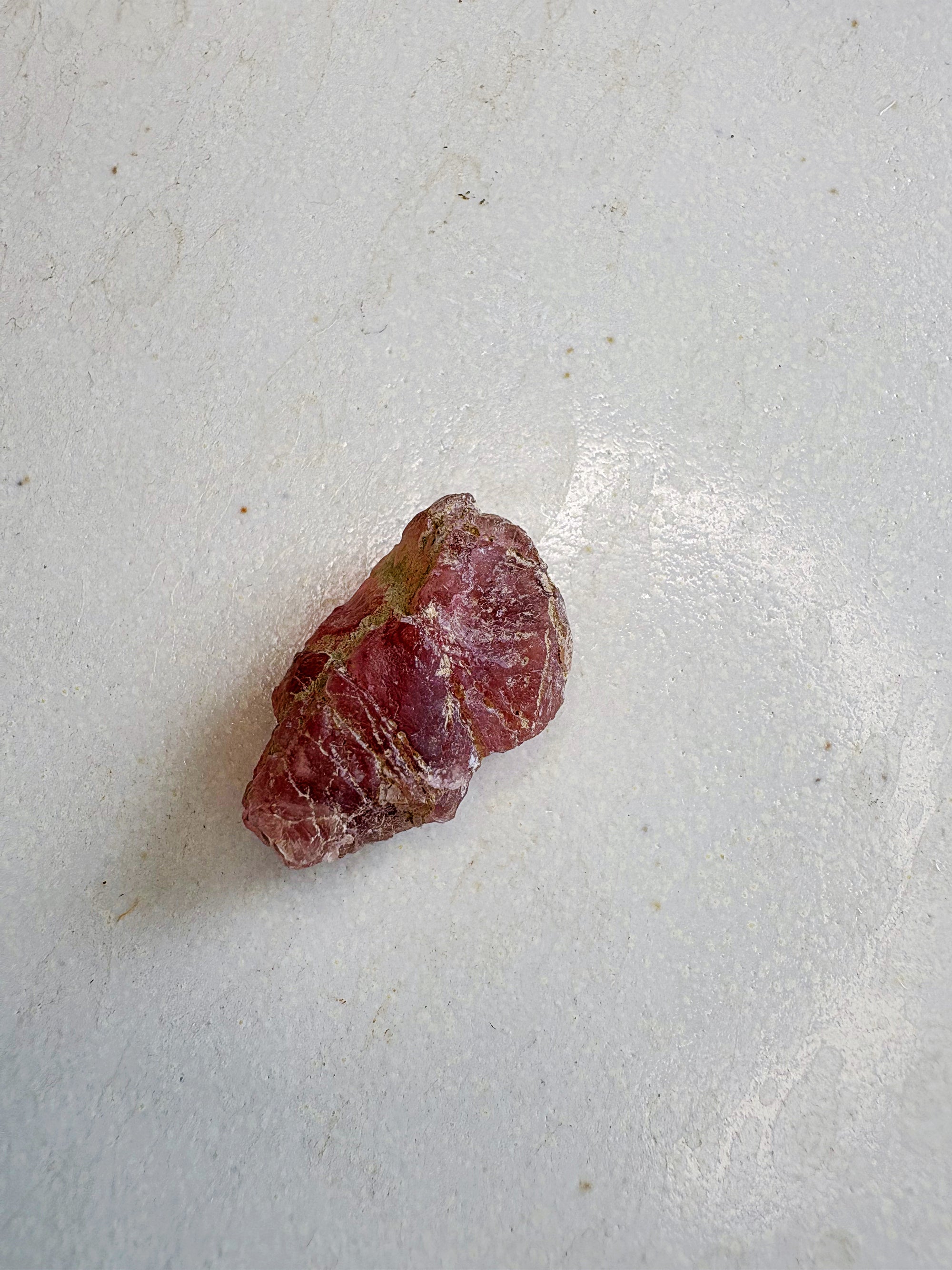 Mini trio 5 - Cristal de roche / Quartz fumé / Fluorite rose - origine FRANCE