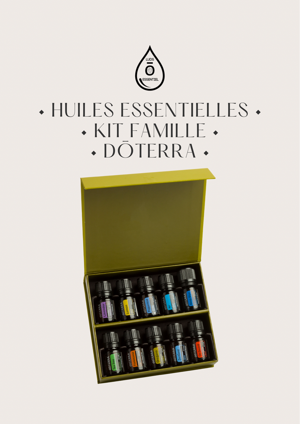 dōTERRA - Kit d'adhésion Essentiels de la Famille