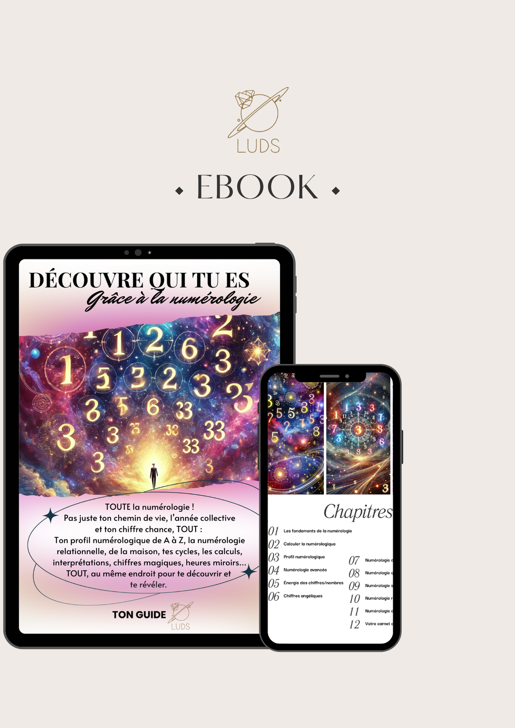 EBOOK - LUDS ton guide en numérologie complète !
