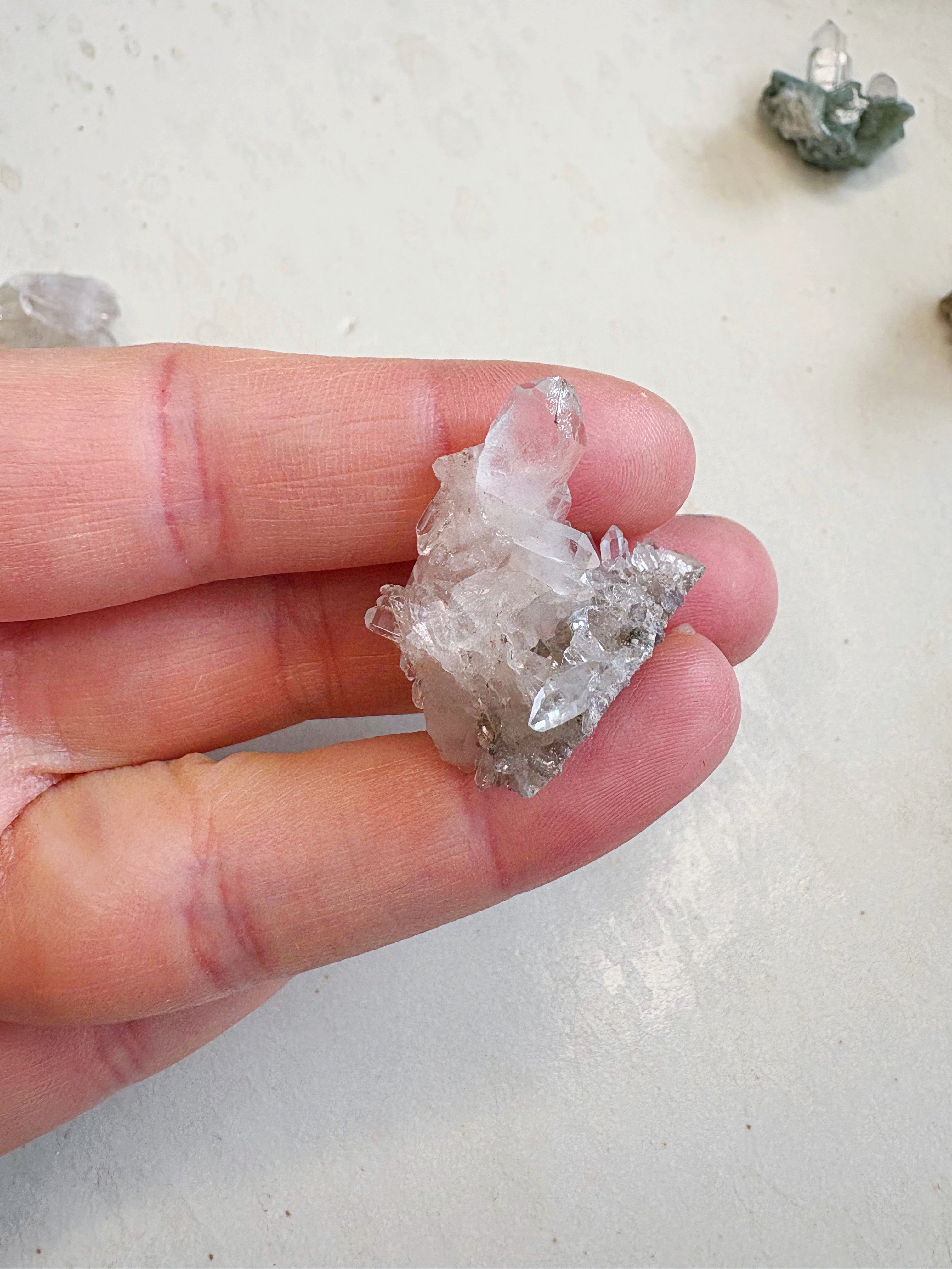 MINI à l’unité : Cristal de roche 9 - origine FRANCE