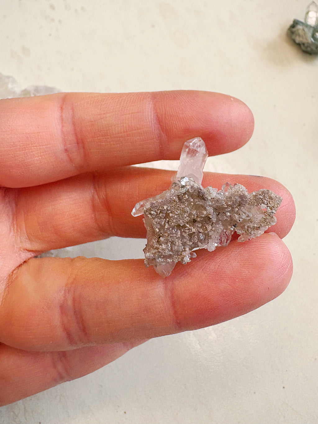 MINI à l’unité : Cristal de roche 9 - origine FRANCE