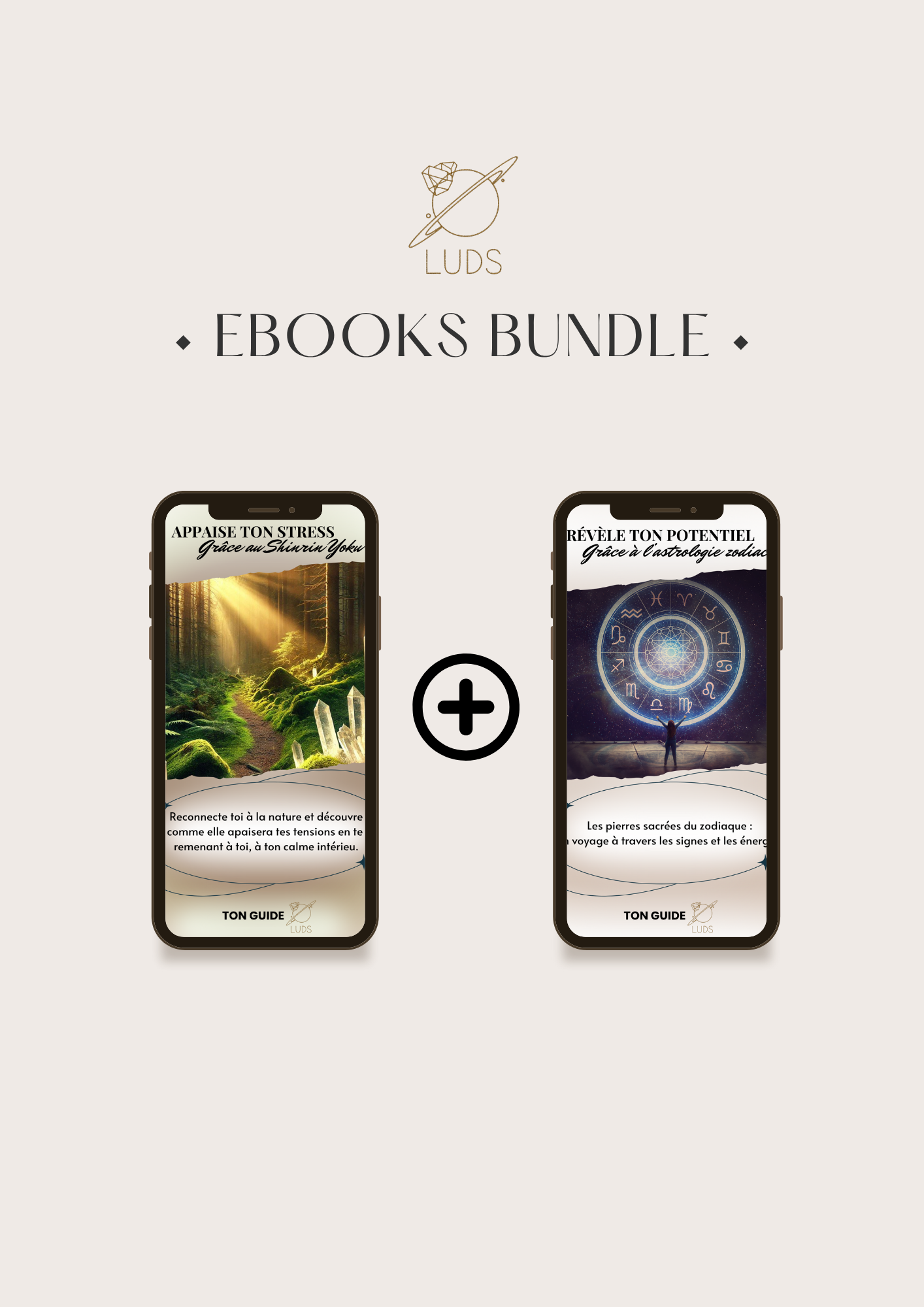 BUNDLE - Ebooks combo Astrologie Zodiacale et Lithothérapie Shirin Yoku et Lithothérapie 🌳♌️