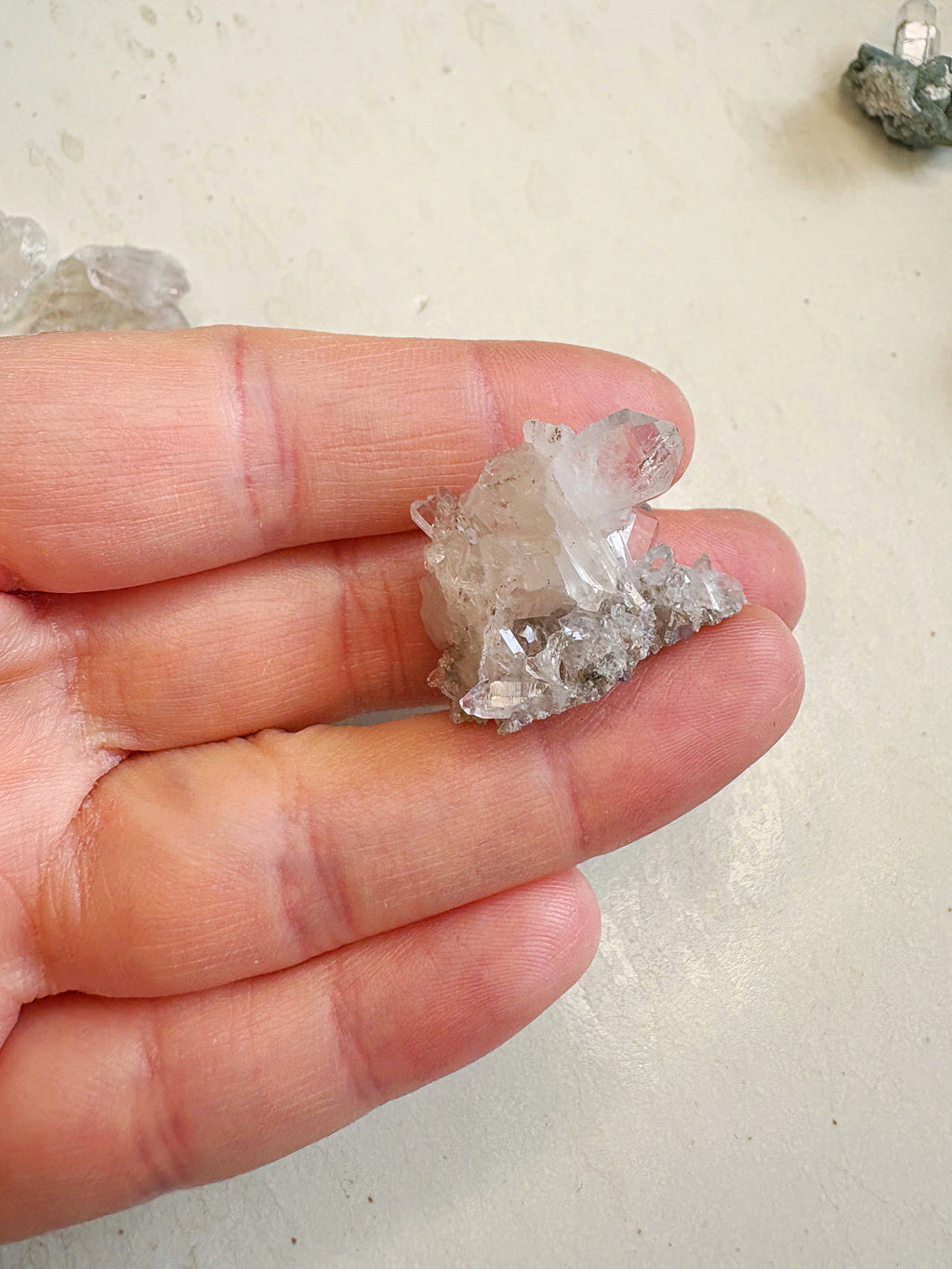 MINI à l’unité : Cristal de roche 9 - origine FRANCE