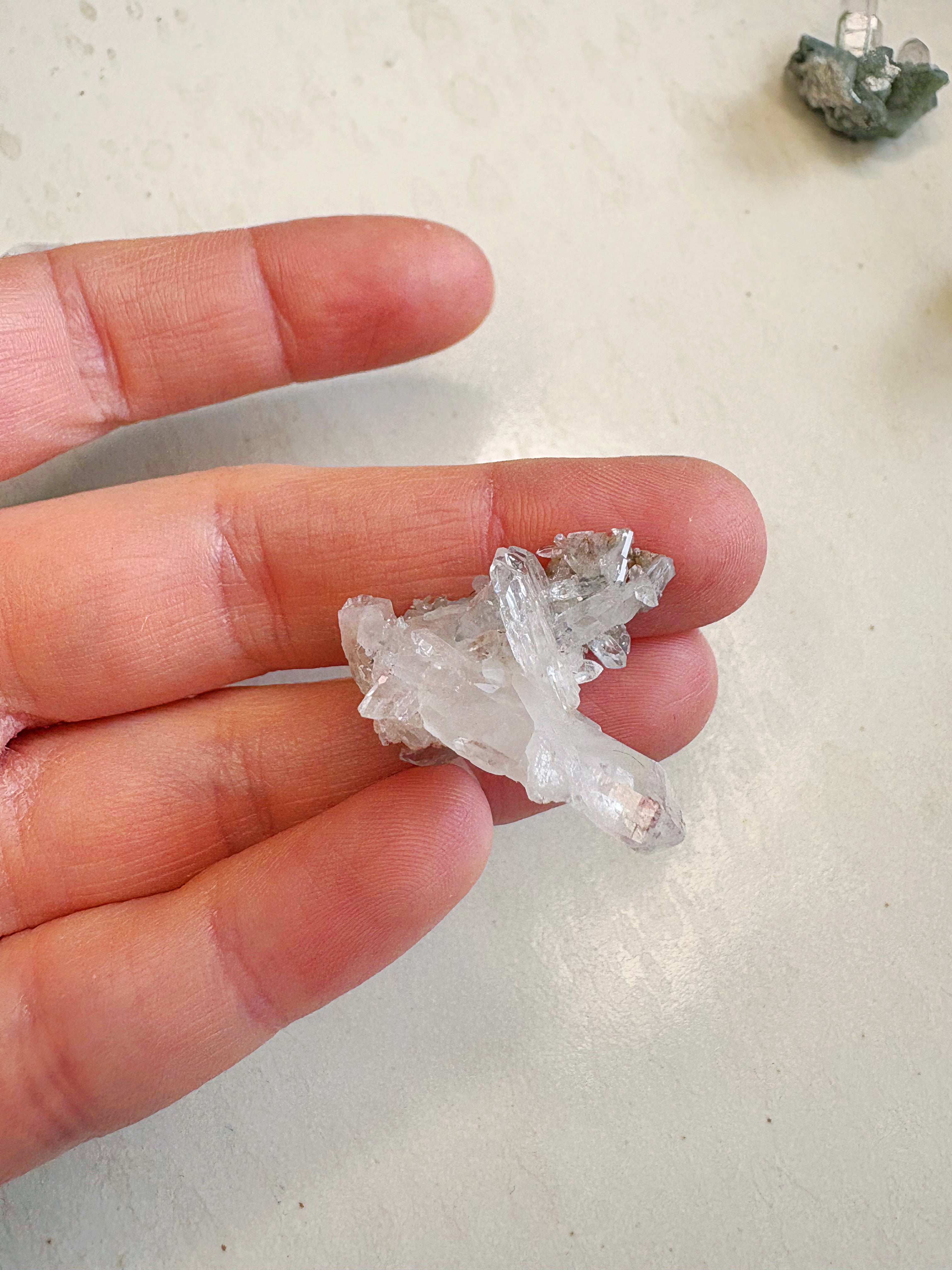 MINI à l’unité : Cristal de roche 9 - origine FRANCE