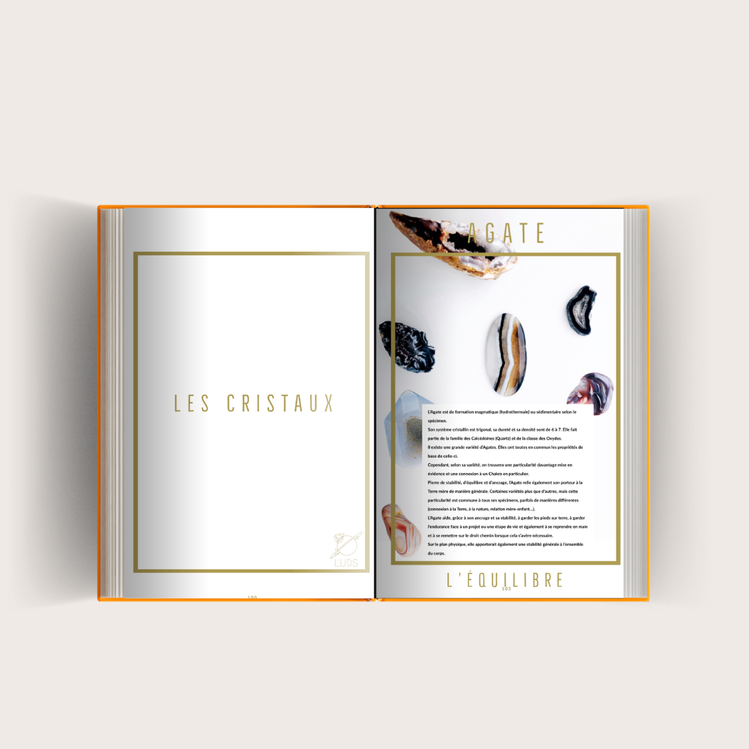 LUDS, ton guide en lithothérapie et énergies positives. LE LIVRE 📕