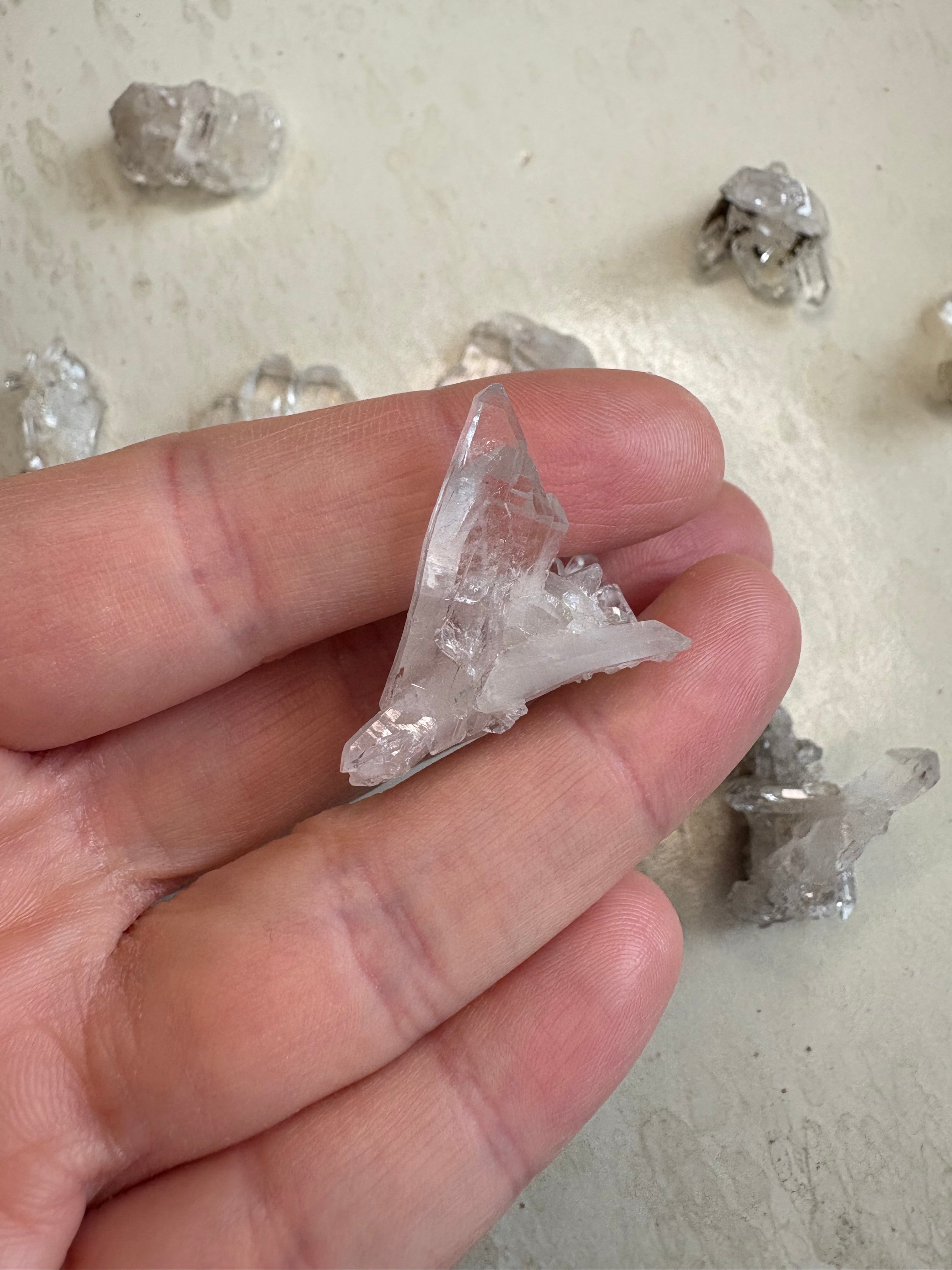 MINI à l’unité : Cristal de roche 6 - origine FRANCE