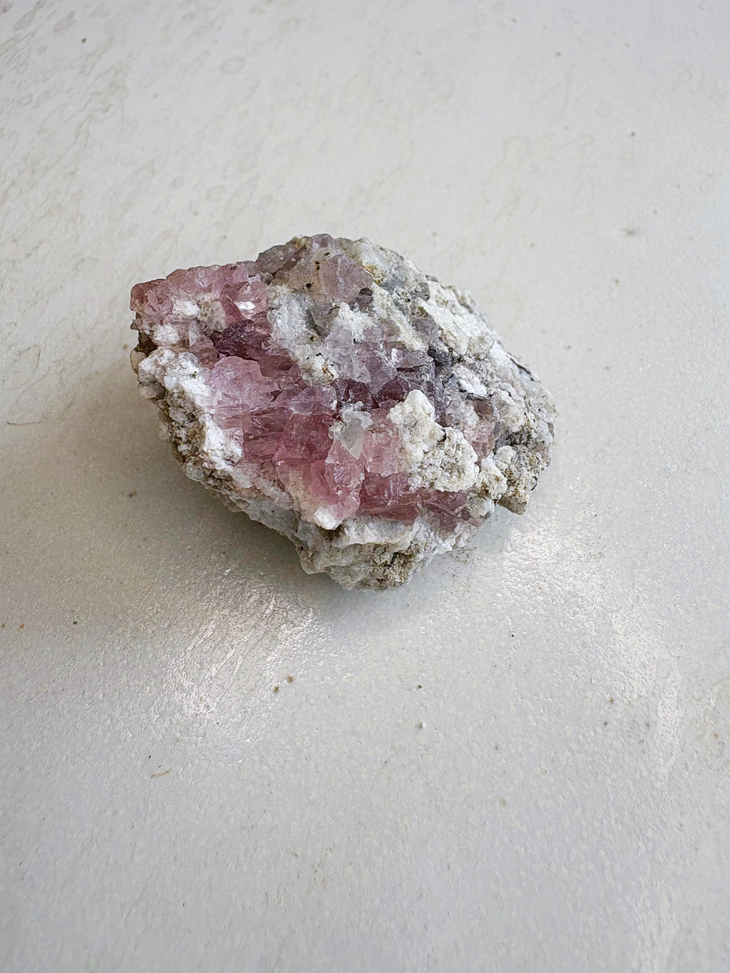 MINI à l’unité : Fluorite rose 1 - origine FRANCE