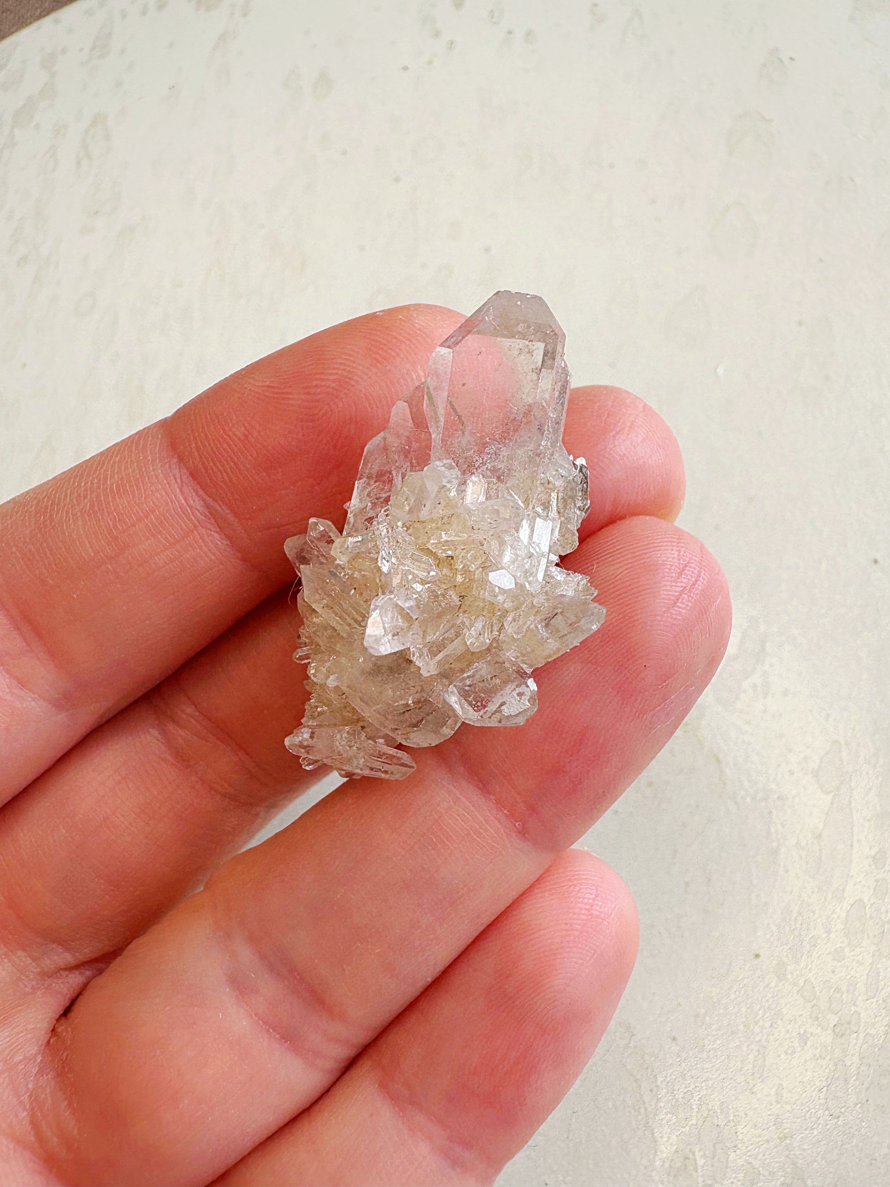 MINI à l’unité : Cristal de roche 11 - origine FRANCE