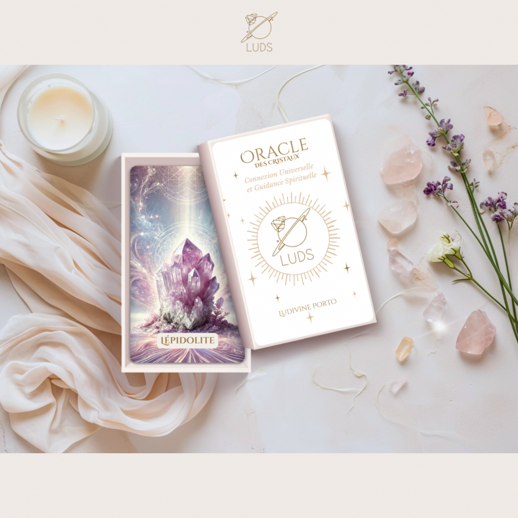 L'Oracle des cristaux - Connexion spirituelle & Guidance universelle - 140 cartes