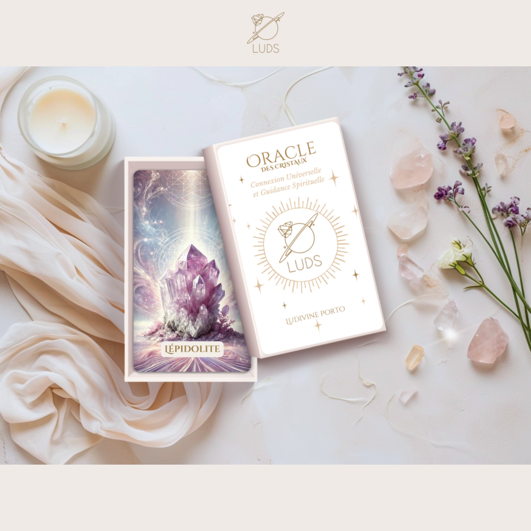 L'Oracle des cristaux - Connexion spirituelle & Guidance universelle - 140 cartes
