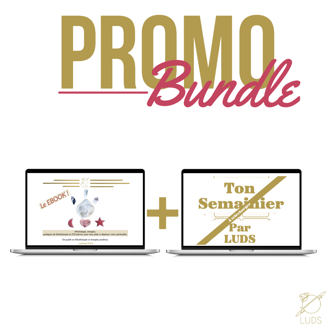 LUDS promo bundle 100% digital : EBOOK + SEMAINIER !